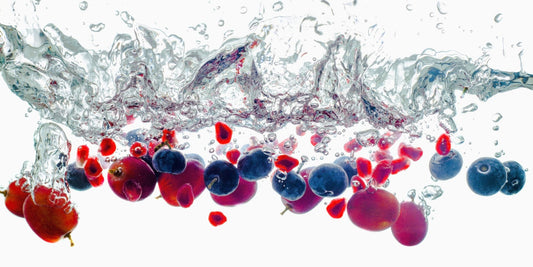Fruits soak in water for drinking, helps to detox, helps the indigestion really well!