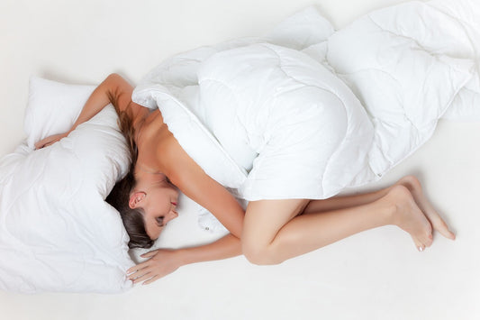 Sleep in the right position, helps with wrinkles!