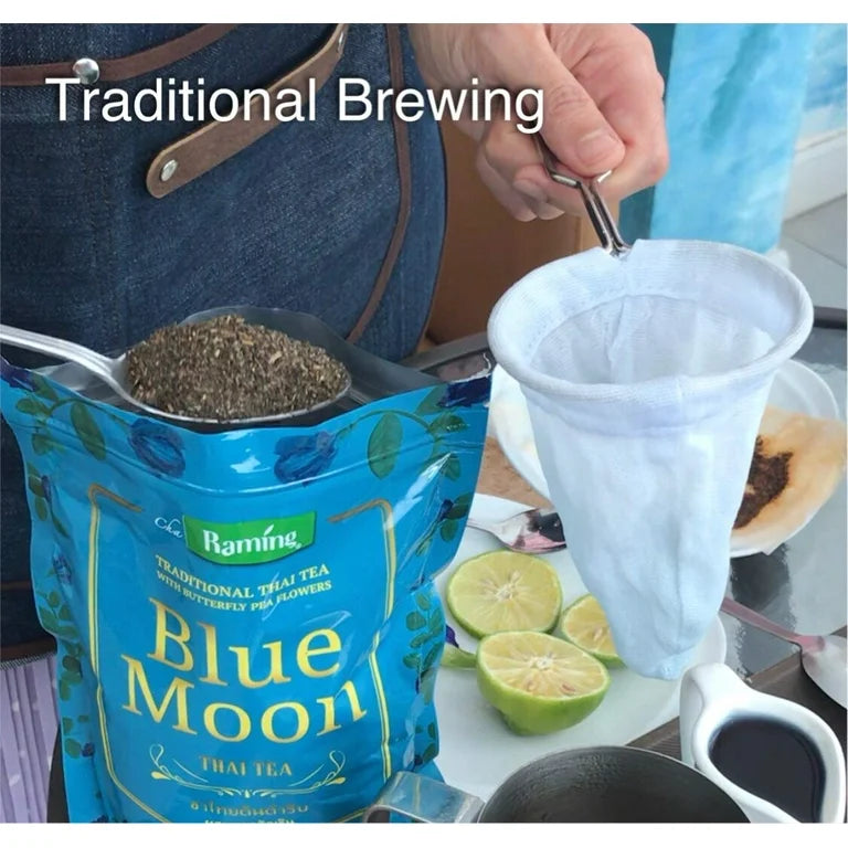 Raming Blue Moon Butterfly Pea Tea Mix β 2 Packs (250g Each) | Thai Herbal Tea for Detox, Relaxation & Natural Antioxidants