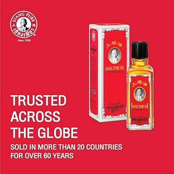 Siang Pure Oil Formula 1 - 25ml (Pack of 2) | Traditional Thai Herbal Relief Oil