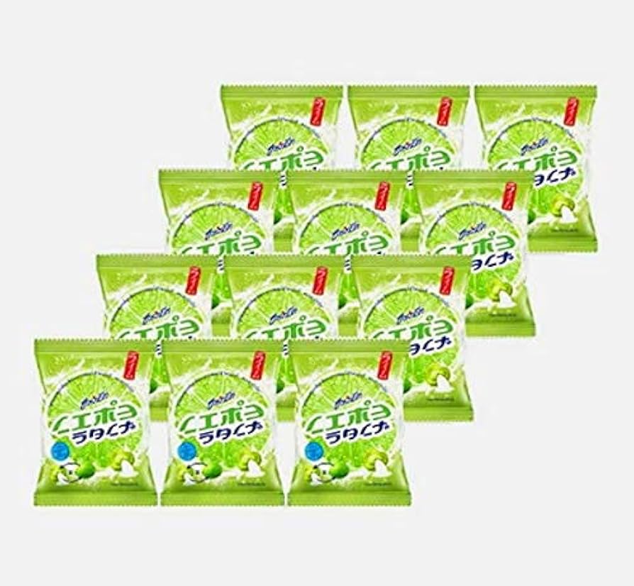 Harbeat Lime Salt Candy with Vitamin C – Tangy Thai Flavor | Pack of 12 Bags