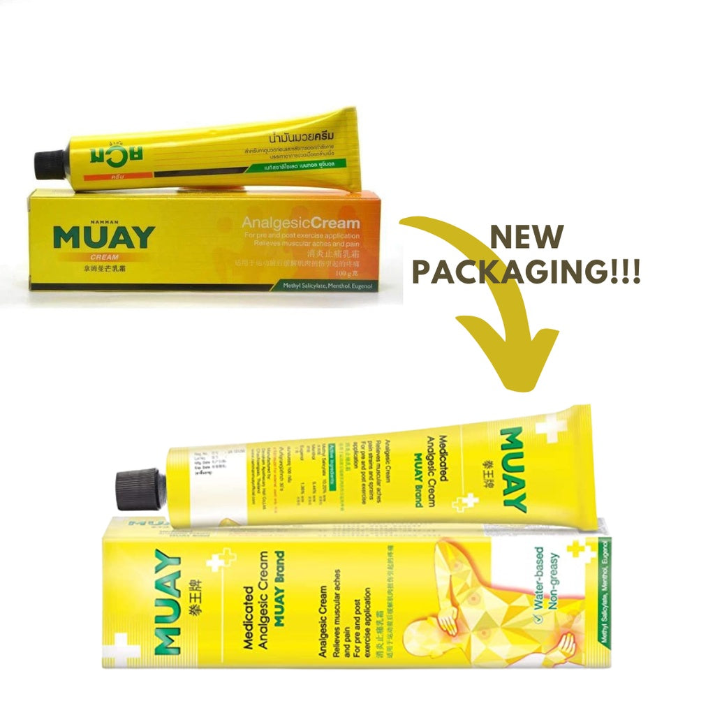 Namman Muay Thai Boxing Analgesic Balm 100ml – Pack of 2 | Authentic Thai Pain Relief for Muscles & Joints
