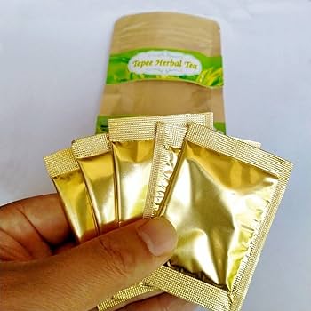 Tapee Herbal Tea from Thailand promotes detox, digestive balance, and energy with natural herbs. Caffeine-free. 25 sachets per box. Ideal for liver and immune support.