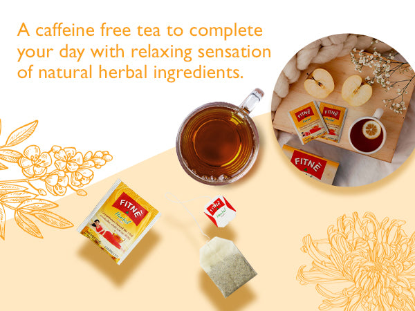 Fitne Chrysanthemum Herbal Infusion – Natural Detox Tea with Senna for Weight Loss & Digestion, 2 boxs x 30 sachets = 60 sachets