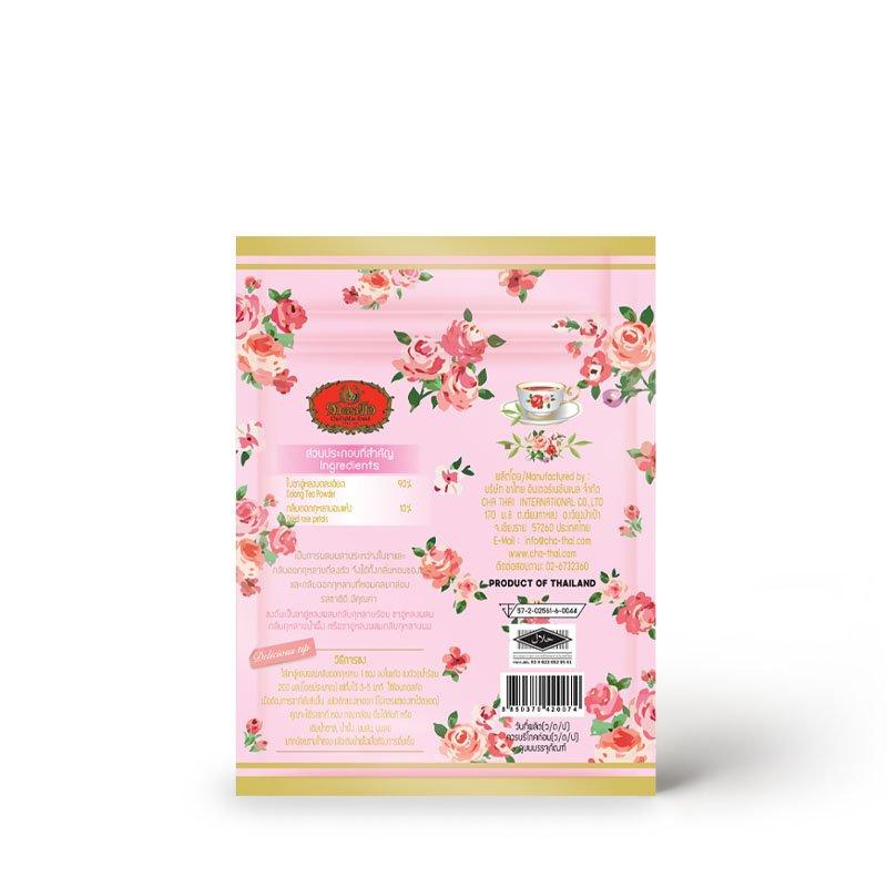 Chatramue Rose Petals Tea – 50 Teabags x 2 Boxes – Premium Thai Herbal Floral Tea