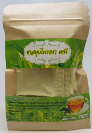 Tapee Herbal Tea from Thailand promotes detox, digestive balance, and energy with natural herbs. Caffeine-free. 25 sachets per box. Ideal for liver and immune support.
