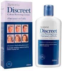 Restoria Discreet Hair Cream – Gradual Grey Blending & Natural-Looking Hair Color | 250ml