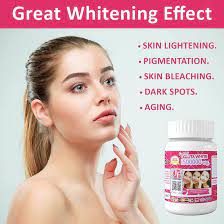 Supreme Gluta White 150000mg – Advanced Skin Whitening & Brightening Supplement – 30 capsules, 2boxs = 60 capsules