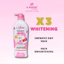 A Bonne Hokkaido Milk Whitening Lotion – Skin Brightening & Moisturizing Body Lotion (500ml)