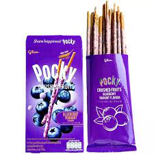 Glico Pocky Crushed Fruits β Japanese Fruit-Coated Biscuit Sticks | 10 Pack Assortment