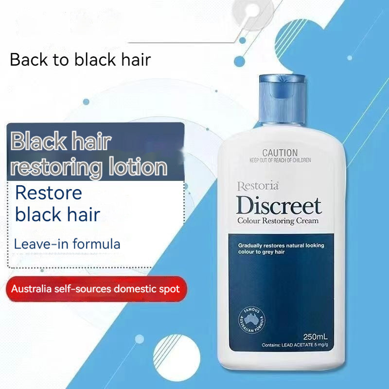 Restoria Discreet Hair Cream – Gradual Grey Blending & Natural-Looking Hair Color | 250ml