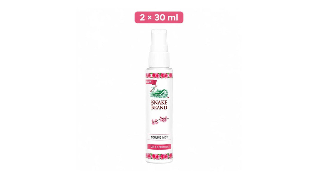 Snake Brand Soft and Smooth cooling mist two-pack, 30 ml each