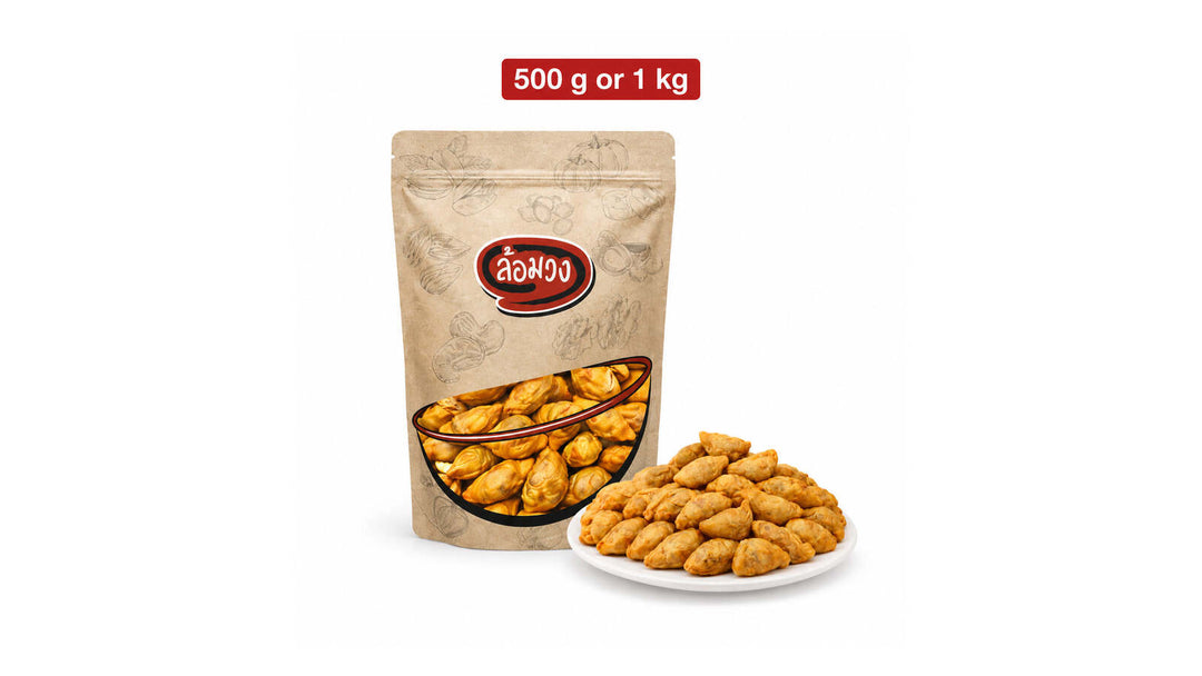Rom-Wong Pun Klip Thai snack with fish filling