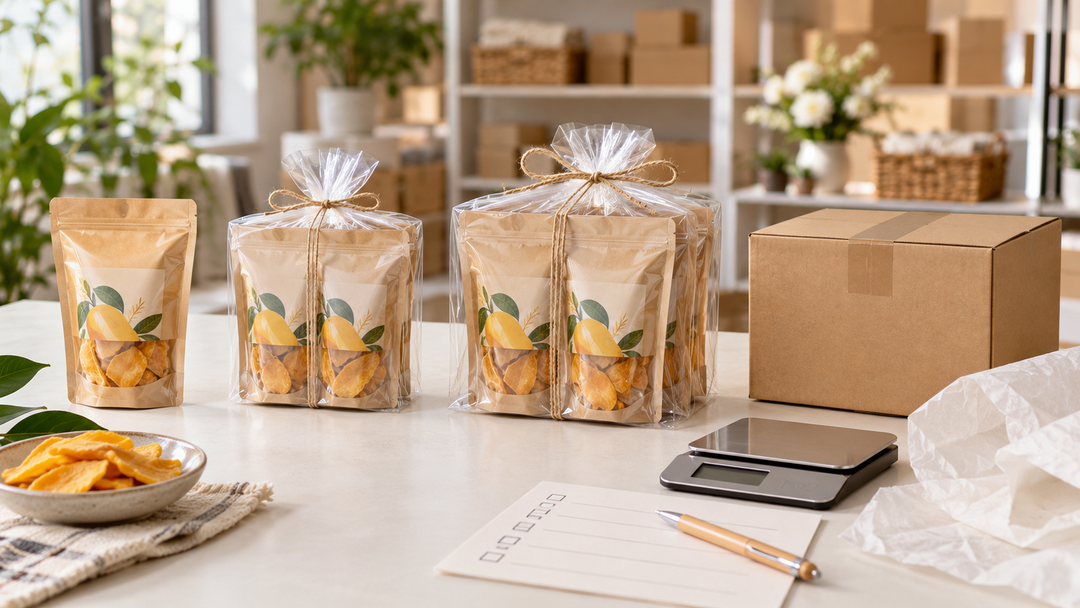 Single, twin and larger multipacks prepared for international shipping
