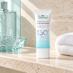 Plantnery Organic Extra Light Fluid Sunscreen SPF50+ PA++++ 40 ml - lifestyle image