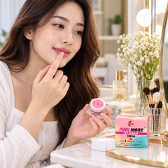 Pink More Lips & Nipples Cream 5 g — Packs of 2, 4 or 6 — lips lifestyle image