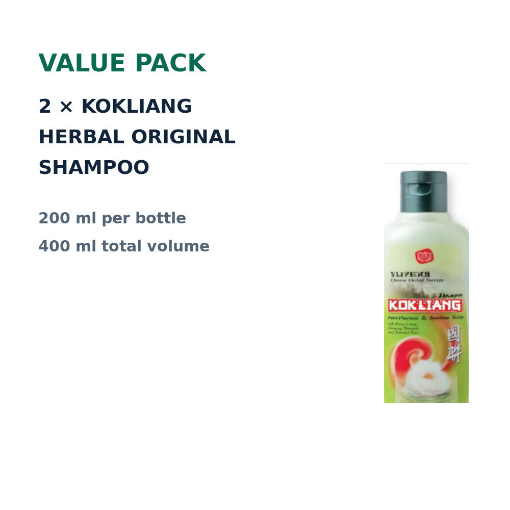 Kokliang Herbal Original Shampoo detail