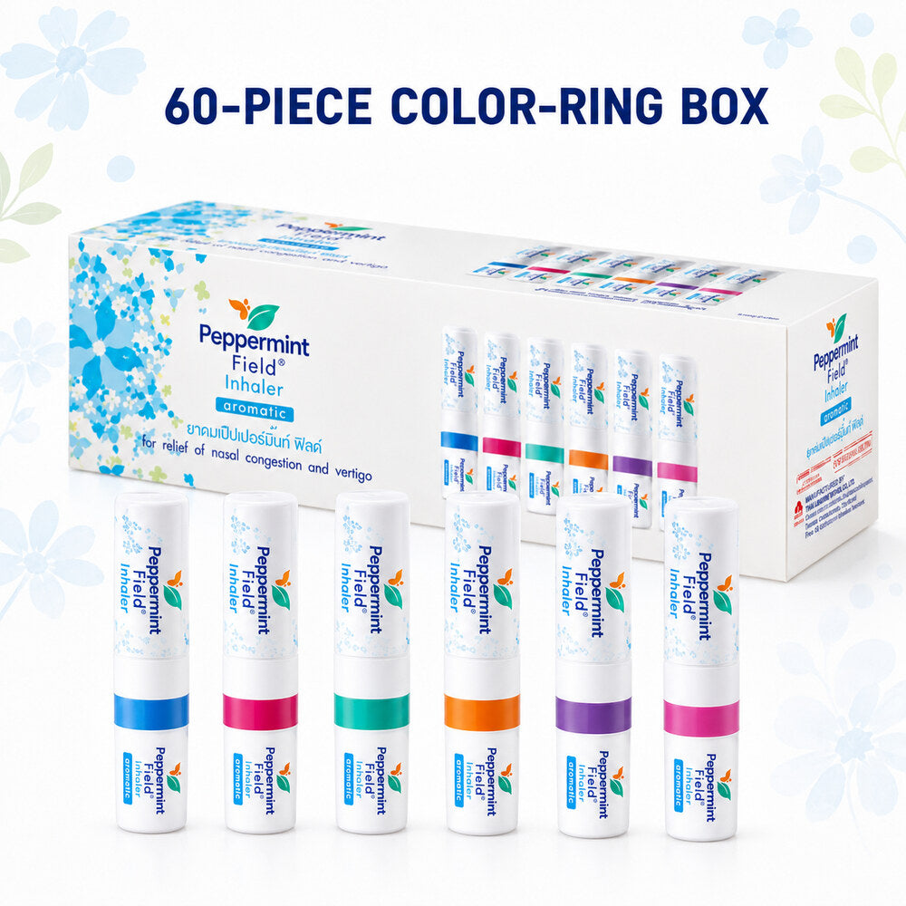 Sixty Peppermint Field Original Inhalers 2cc with display box