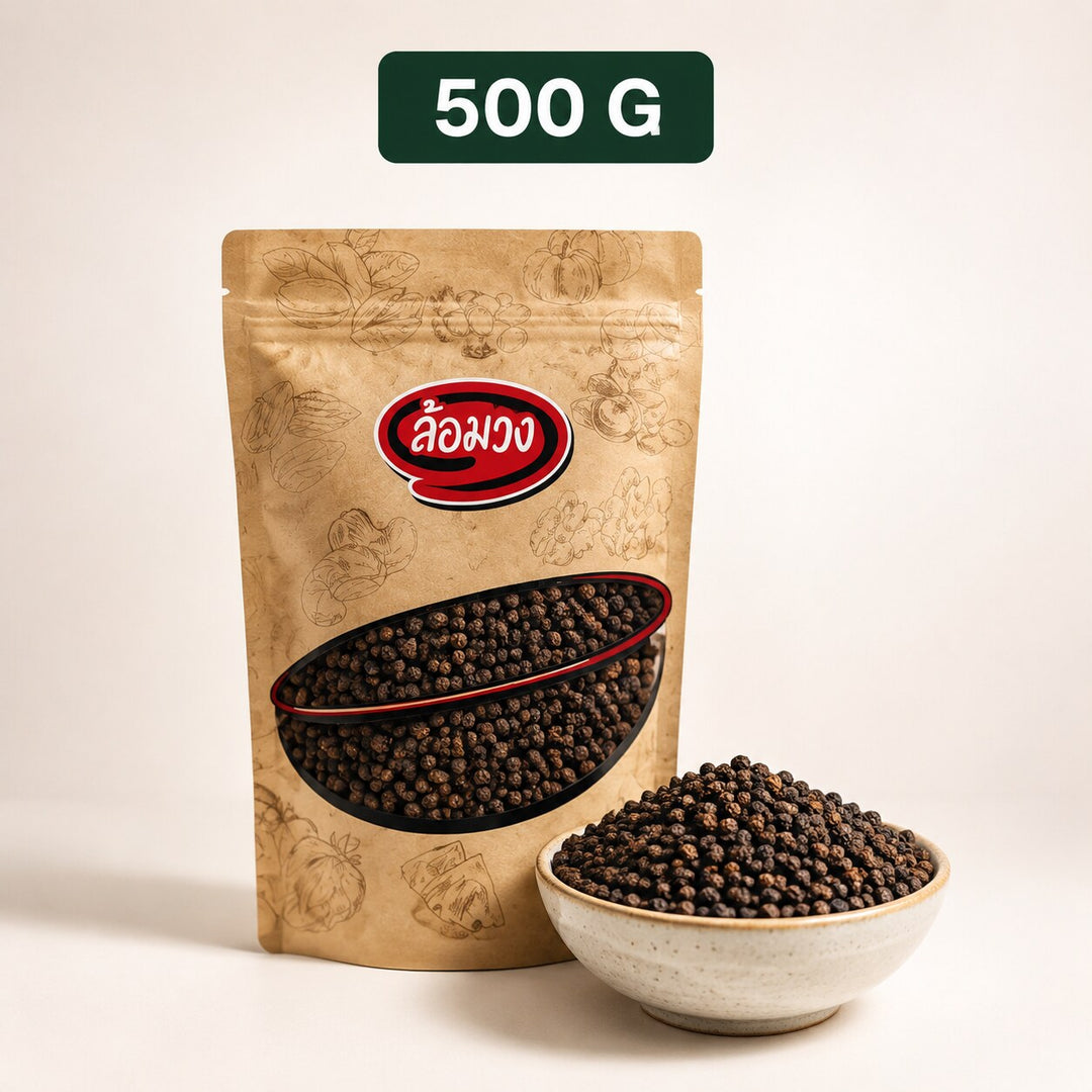 Rom-Wong whole black peppercorns 500g