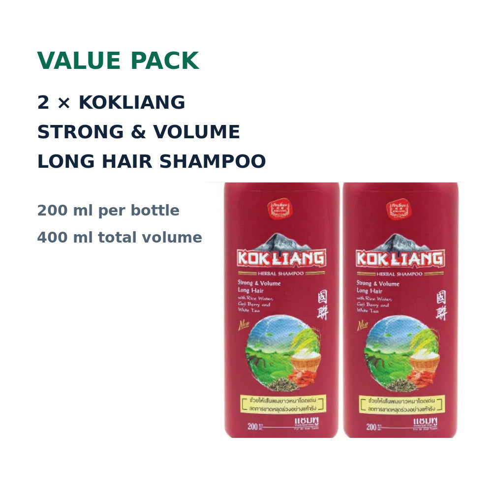 Kokliang Strong and Volume Shampoo detail