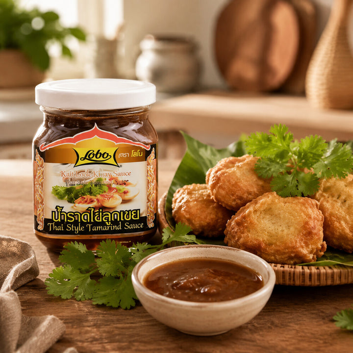 Lobo Thai Style Tamarind Sauce with fried Thai appetisers