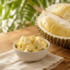 Rom-Wong crispy durian served in a snack bowl