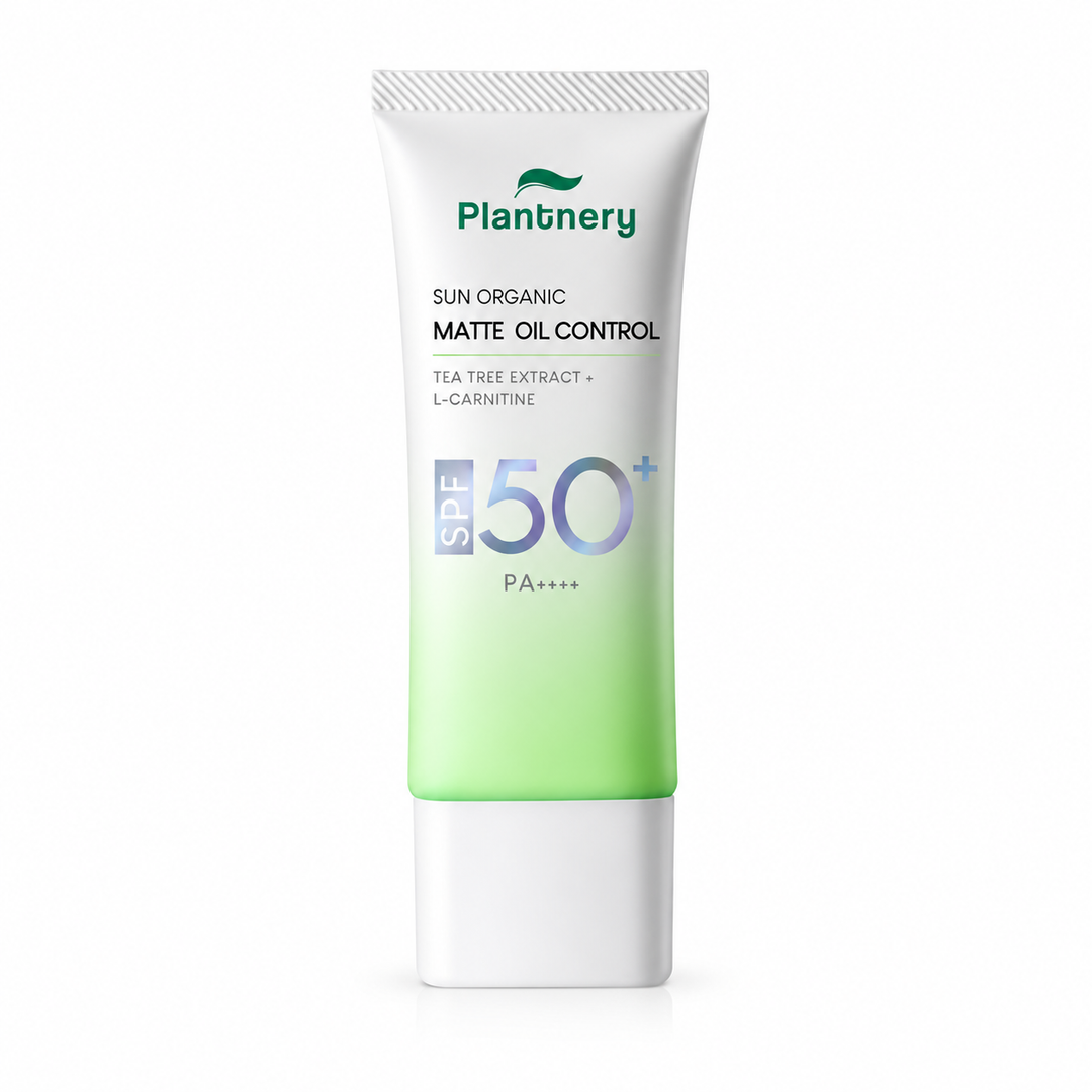 Plantnery Sun Organic Matte Oil Control Sunscreen SPF50+ PA++++ 40 ml - product image on white background