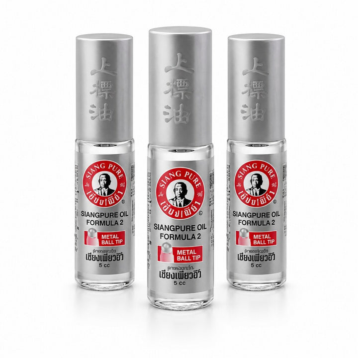 Siang Pure Formula II 5cc roll-ons with metal ball applicators