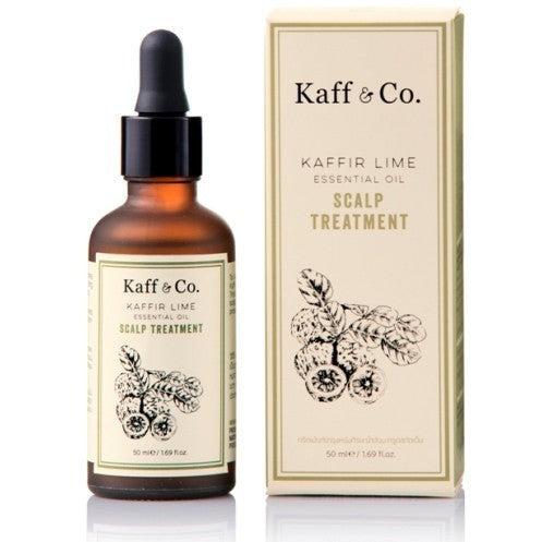 Kaff & Co Kaffir Lime Essential Oil Scalp Treatment 50ml with box