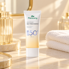 Plantnery Sun Organic Silky Fresh Essence Sunscreen SPF50+ PA++++ 40 ml - lifestyle image