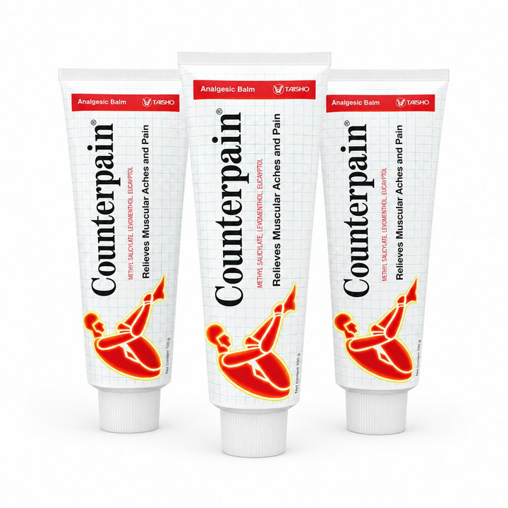 Counterpain Analgesic Balm value pack of three 100g tubes