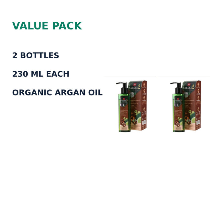 Falless Argan Oil Shampoo detail