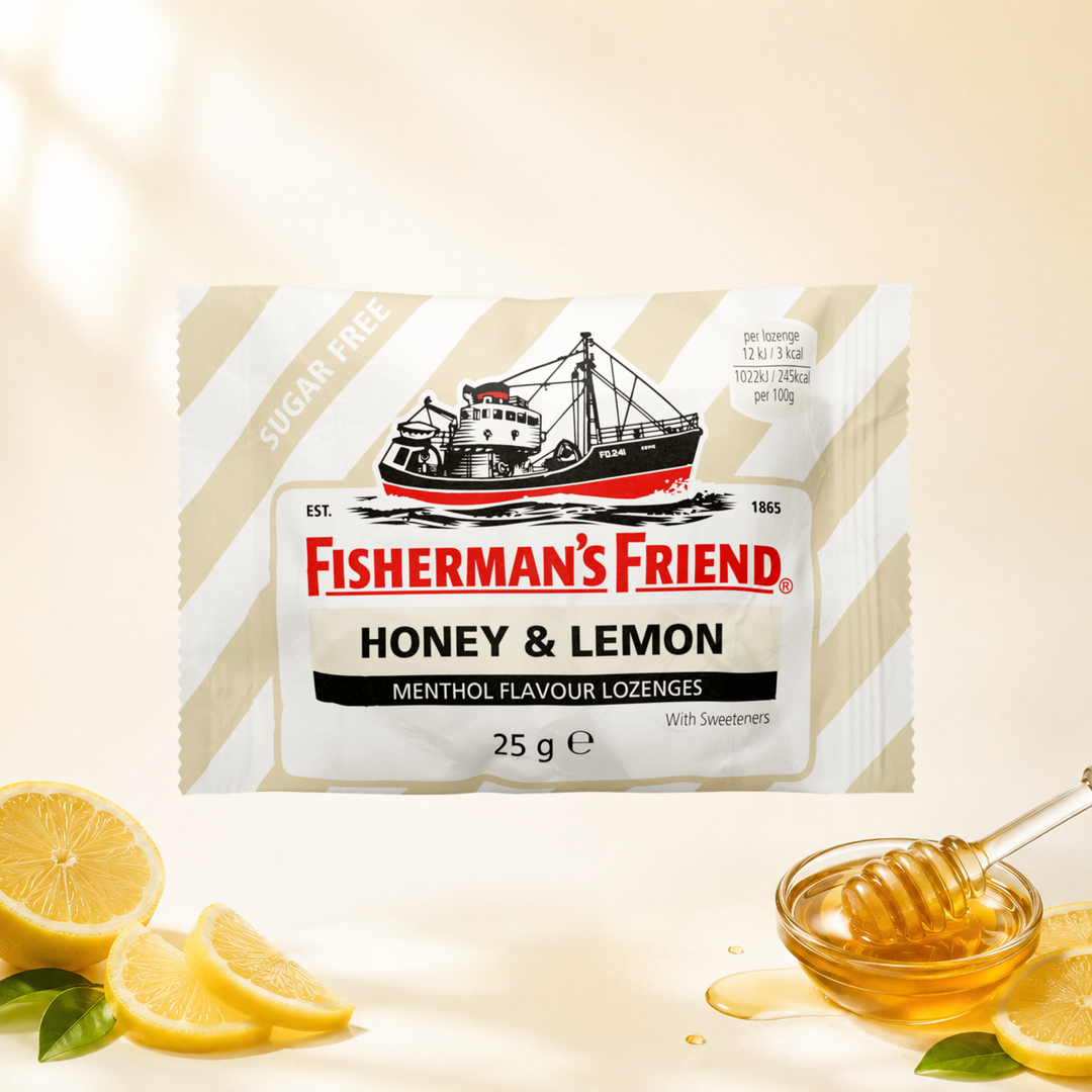 Fisherman's Friend Honey & Lemon Sugar Free Lozenges product view