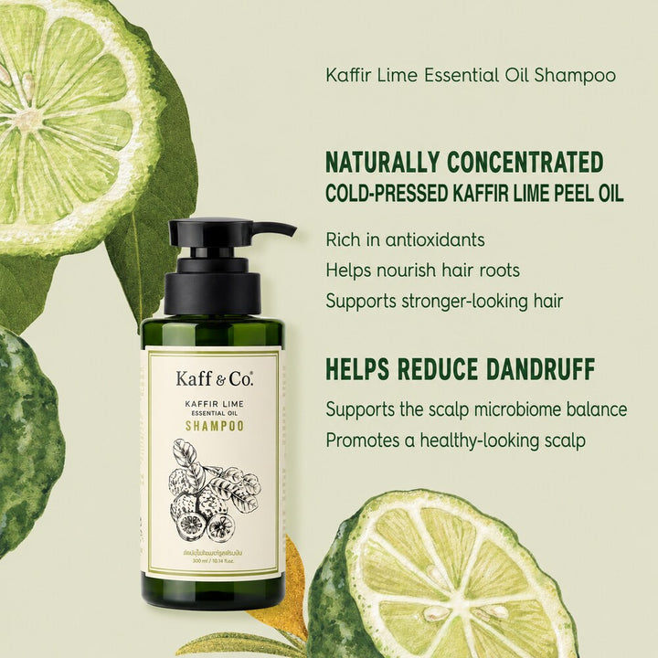 Kaff & Co Kaffir Lime Essential Oil Shampoo benefits in English