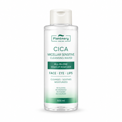 Plantnery Cica Micellar Sensitive Cleansing Water 500 ml - product image on white background