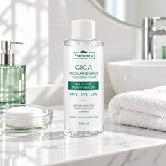 Plantnery Cica Micellar Sensitive Cleansing Water 500 ml - lifestyle image