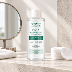 Plantnery Cica Micellar Sensitive Cleansing Water 500 ml - lifestyle image