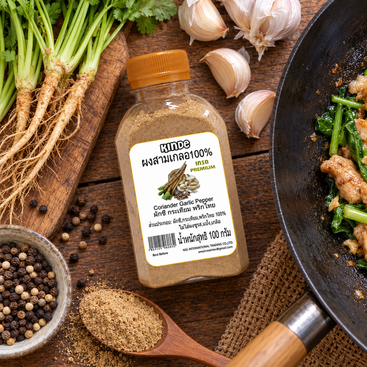 KINDE Sam Klao Seasoning lifestyle flat lay