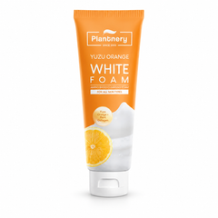 Plantnery Yuzu Orange Amino-Based Cleansing Foam 100 g - product image on white background