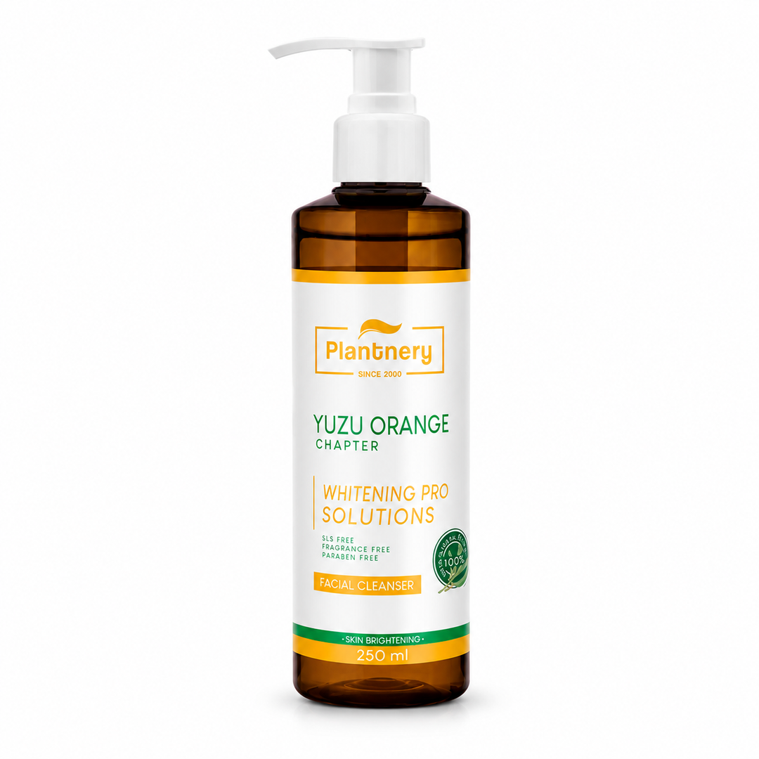 Plantnery Yuzu Orange Facial Cleanser 250 ml - product image on white background