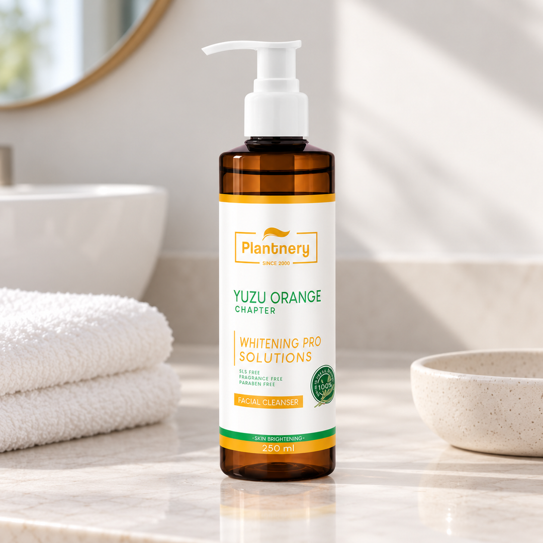 Plantnery Yuzu Orange Facial Cleanser 250 ml - lifestyle image