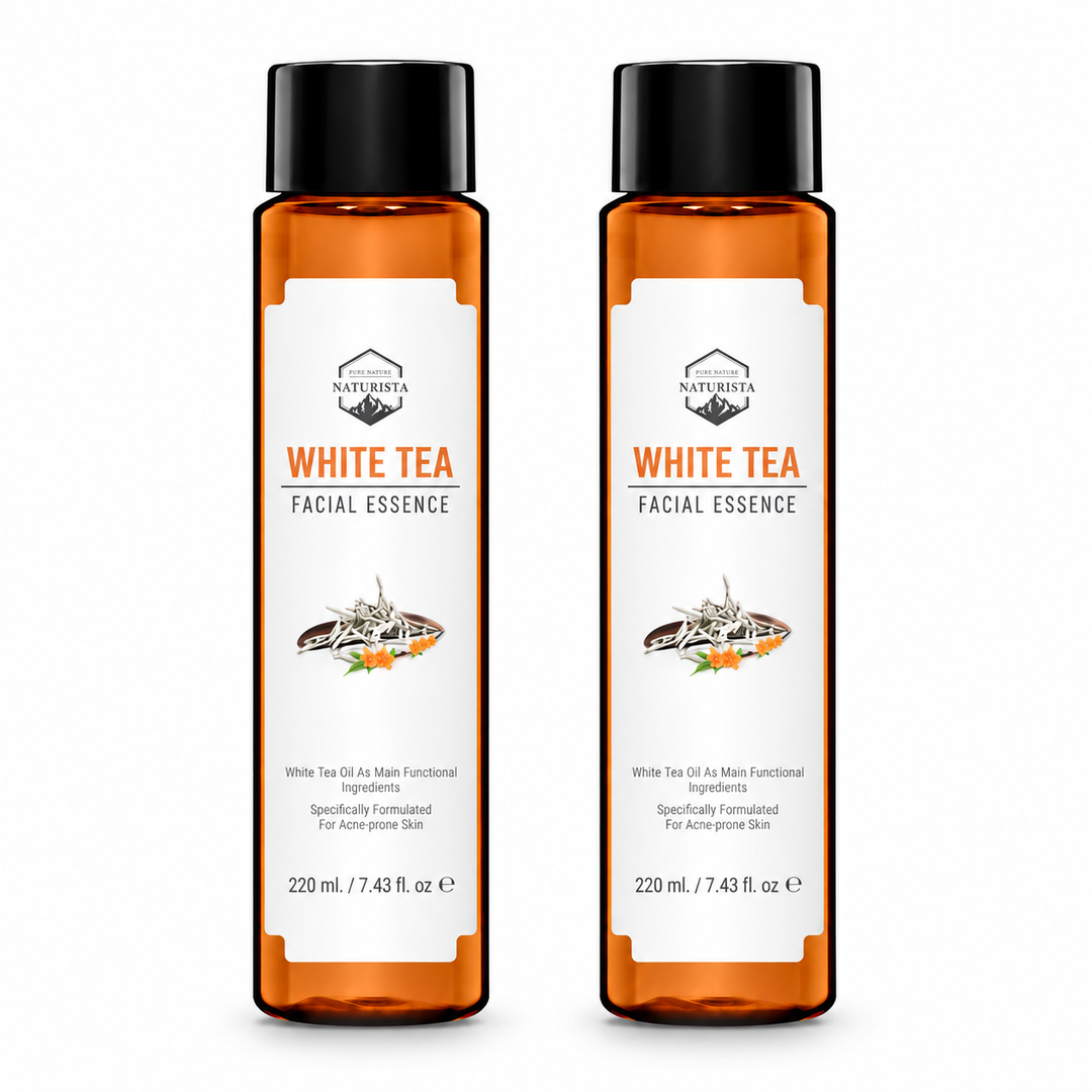 Naturista White Tea Facial Essence Lotion — 2 × 220 ml — exact retail quantity