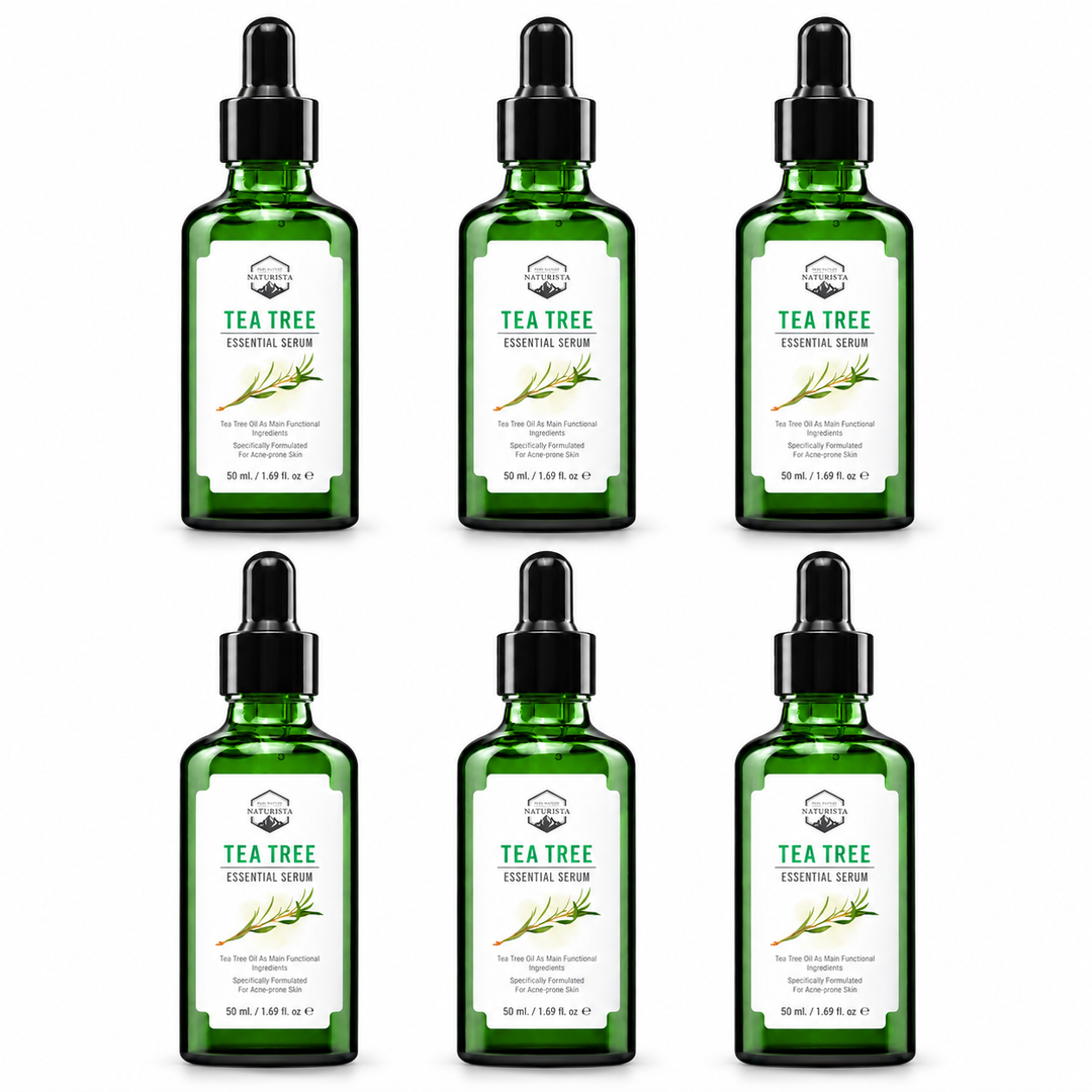 Naturista Tea Tree Essential Serum — 6 × 50 ml — exact retail quantity