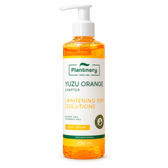 Plantnery Yuzu Orange Body Serum 250 ml - product image on white background