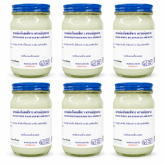 Mae Kularb Osoth White Massage Balm — 6 × 200 g — exact retail quantity