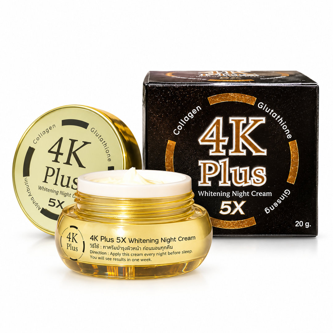 4K Plus 5X Night Cream 20 g - New Packaging - product image on white background