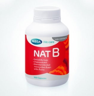 Mega We Care NAT B Complex – High-Potency Vitamin B Supplement | 100 Capsules