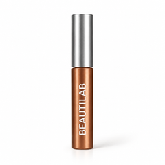 BEAUTILAB 02 Toasted Babe eyebrow mascara — one tube on white background