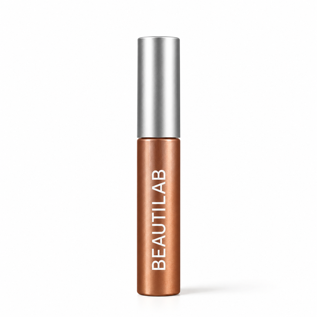 BEAUTILAB 06 Rosy Taupe eyebrow mascara — one tube on white background