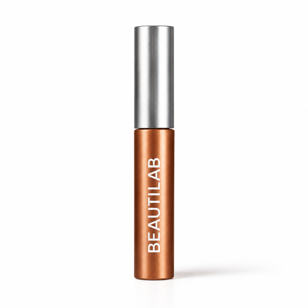 BEAUTILAB 07 Mauve Crush eyebrow mascara — one tube on white background